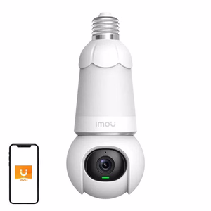 2-in-1 lamppu ja 360 asteen ulkotilojen kamera WiFi IMOU Bulb Cam 5MP
