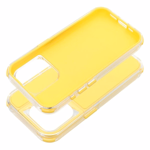 Suojakuori iPhone 15 PRO MAX:lle Matrix keltainen
