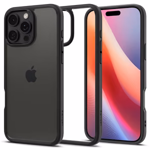 Spigen Ultra Hybrid Suojakuori iPhone 16 Pro Max 6,9 - matta musta
