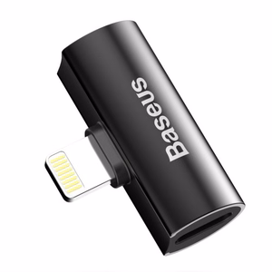 Adapter Baseus L46 Black ( Input "Lightning" / Output 2x "Lightning" )