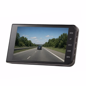 DVR979G Full HD G-sensor LCD autokamera peruutuskameralla - beige
