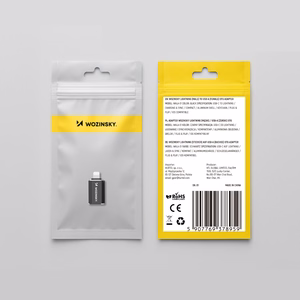 Wozinsky WALA-01 Lightning to USB-A OTG Adapter - Black