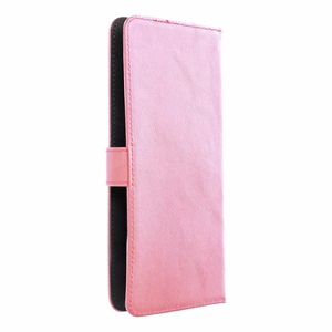 Flip case for iPhone 6 PLUS / 7 PLUS / 8 PLUS / XS MAX / 11 PRO MAX / Samsung S20 FE / S21 FE / S10 PLUS / A10 / A32 / A54 / Xiaomi 12 LITE / Huawei P30 PRO Common Book size L pink