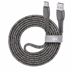 Kaapeli USB-C - USB 2.0 1,2m harmaa PS6102 GR12 Rivacase