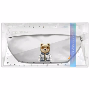 Nimmy Crossbody Cool&Cute 2.0 Karhu olkalaukku - harmaa