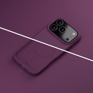 Etteri Silicone Mag -suojakuori iPhone 17 Pro Max / 18 Pro Max 6,9 tuumaa -malleille, tumma kirsikanpunainen