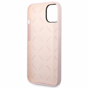 Guess GUHCP14MSLTGU iPhone 14 Plus 6.7 "purple / purple hardcase Silicone Triangle