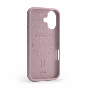 Etteri Silicone Mag case for iPhone 16 Plus 6,7" light pink
