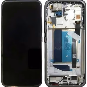 LCD-näyttö Xiaomi Poco M8 Pro 5G kosketusnäytöllä kehyksellä musta alkuperäinen (service pack)