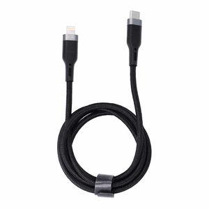 WiWU - Platinum Series datakaapeli Wi-C013 USB C - Lightning 30W 1,2m - musta
