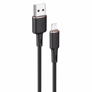 Acefast kaapeli MFI USB - Lightning 1.2m, 2.4A musta (C2-02 black)