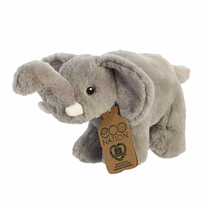 Eco Nation ympäristöystävällinen norsupehmolelu, 27 cm