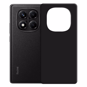 3mk Silikoninen Suojakuori Xiaomi Redmi Note 14 Pro 5G:lle - Musta