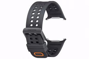 Samsung SNL71MB Marine Band -ranneke (S/M/L) Galaxy Watch Ultra2 / Galaxy Watch Ultra -kelloille, musta