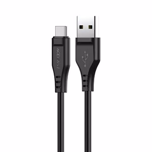 Acefast C3-04 kaapeli USB-A USB-C 1.2m musta