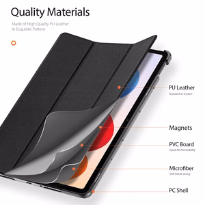 Dux Ducis Domo Suojakuori Xiaomi Redmi Pad Pro 12.1 / Redmi Pad 2 Pro 12.1 musta