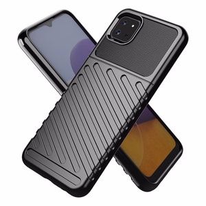 Thunder Case Joustava Kova Rugged Cover TPU asia Samsung Galaxy A22 5G sininen sininen
