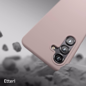 Etteri Silikoninen Suojakuori Samsung Galaxy A17 5G:lle vaaleanpunainen