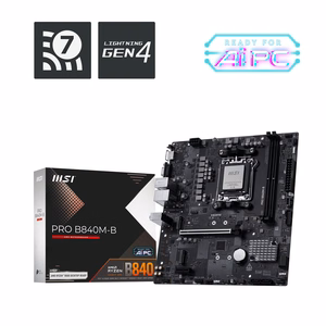 MSI PRO B840M-B emolevy AMD B840 Socket AM5 micro ATX