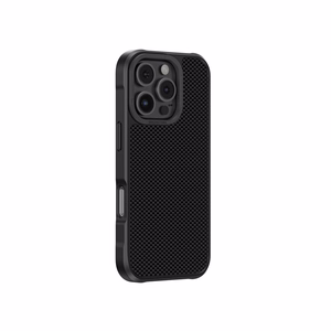 AmazingThing Titan Max Suojakuori 600D Aramid-kuiduilla iPhone 16 Pro:lle - musta