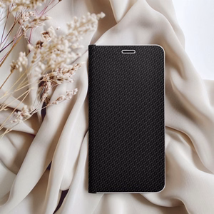 Läppäsuojakuori Samsung S25 FE:lle Luna Book Carbon musta