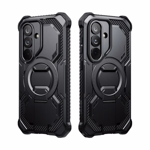 Supcase ArmorBox Mag MagSafe -suojakuori Samsung Galaxy S26:lle musta