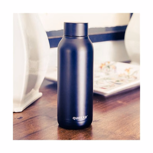 Quokka Solid ruostumattomasta teräksestä valmistettu termospullo, 510 ml, Jet Black