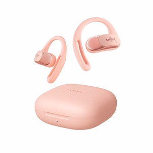 SHOKZ OpenFit Air kuulokemikrofoni langaton korvakoukku puheluille/musiikille/urheilulle/arkeen Bluetooth vaaleanpunainen