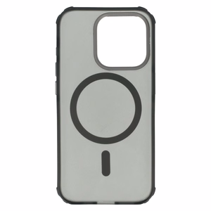 Smooth Feeling MagSafe Suojakuori Iphone 15 Plus:lle - musta