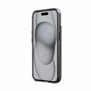 Crong Clear MAG Pro MagSafe suojakuori iPhone 15 -laitteelle, musta