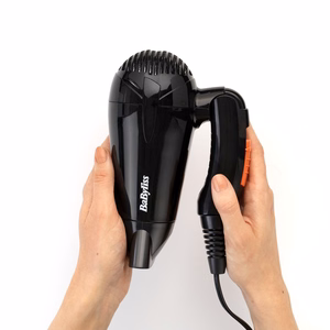 BaByliss Travel Dry 2000 5344E – hiustenkuivain, 2000 W, musta