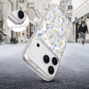 Tech-Protect FlexAir MagSafe Suojakuori iPhone 17 Pro Max:lle - Päivänkakkaroita ja Lehtiä