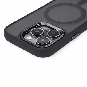 MagSafe-yhteensopiva muotisuojakuori iPhone 17 Pro Max:lle - musta