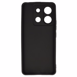 Back Case Matt Suojakuori Xiaomi Redmi Note 13 Pro 5G:lle - musta