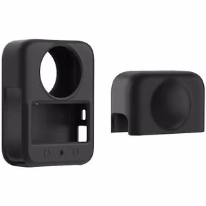 PULUZ silikoninen linssin suojakansi DJI Osmo 360:lle (musta)