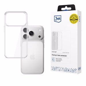 3mk Armor Suojakuori Apple iPhone 17 Pro:lle - läpinäkyvä