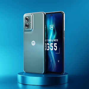 3mk Clear Case for Motorola Moto G55 5G - transparent