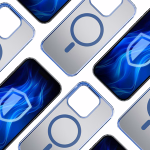 3mk Frosty MagCase Blue suojakuori Apple iPhone 15 Pro - sininen