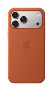 MGFQ4ZM/A iPhone 17 Pro Max silikoninen suojakuori MagSafella, terrakotta