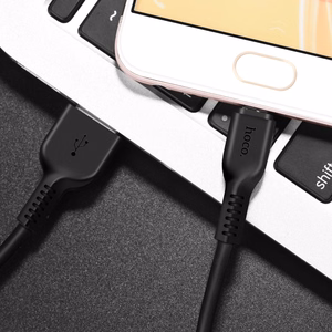 Hoco X20 USB-A – MicroUSB Kaapeli 2,0 m, musta