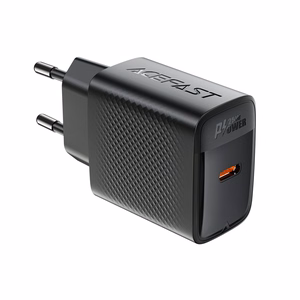 Acefast A104 GaN laturi USB-C PD SFC 25 W - musta