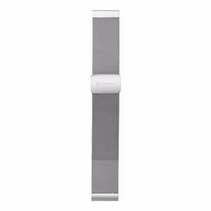 Hihna Samsung Galaxy Watch:lle Forcell F-Design FS11 magneettinen teräs 22 mm hopeinen