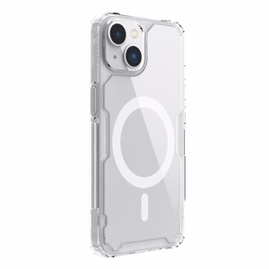 Nillkin Nature Pro -panssarikotelo MagSafe iPhone 15 Plus - valkoinen