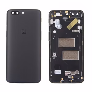 Takakansi OnePlus 5 Slate Grey alkuperäinen (käytetty Grade C)