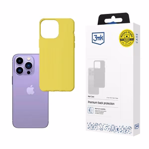 Kotelo iPhone 14 Pro:lle 3mk Matt Case -sarjasta - limenvihreä