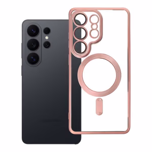 Suojakuori Samsung S26 ULTRA:lle Electro Mag Cover yhteensopiva MagSafen kanssa ruusukulta