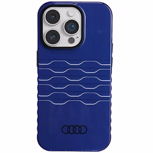 Audi IML MagSafe suojakuori iPhone 14 Pro:lle - sininen