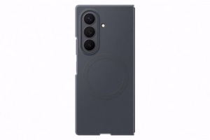 Samsung Silicone Magnet Case for Samsung Galaxy Z Fold 8 compatible with MagSafe + 2 anti-reflective films - black