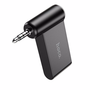 Hoco Bluetooth AUX-vastaanotin Jack 3,5mm E58 Musta