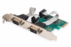 Digitus 2-porttinen sarjaliitäntäkortti, PCIe